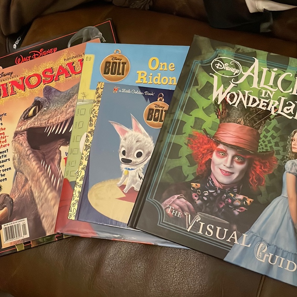 Adventurer’s Disney book collection